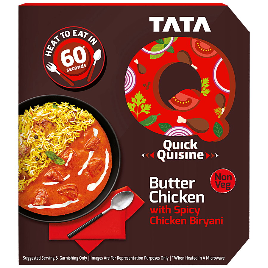 TATA Q Heat To Eat - Butter Chicken With Spicy Chicken Biryani