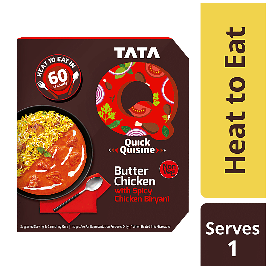 TATA Q Heat To Eat - Butter Chicken With Spicy Chicken Biryani