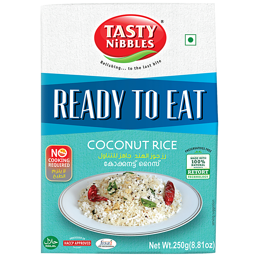 Tasty Nibbles Coconut Rice - Ready To Eat