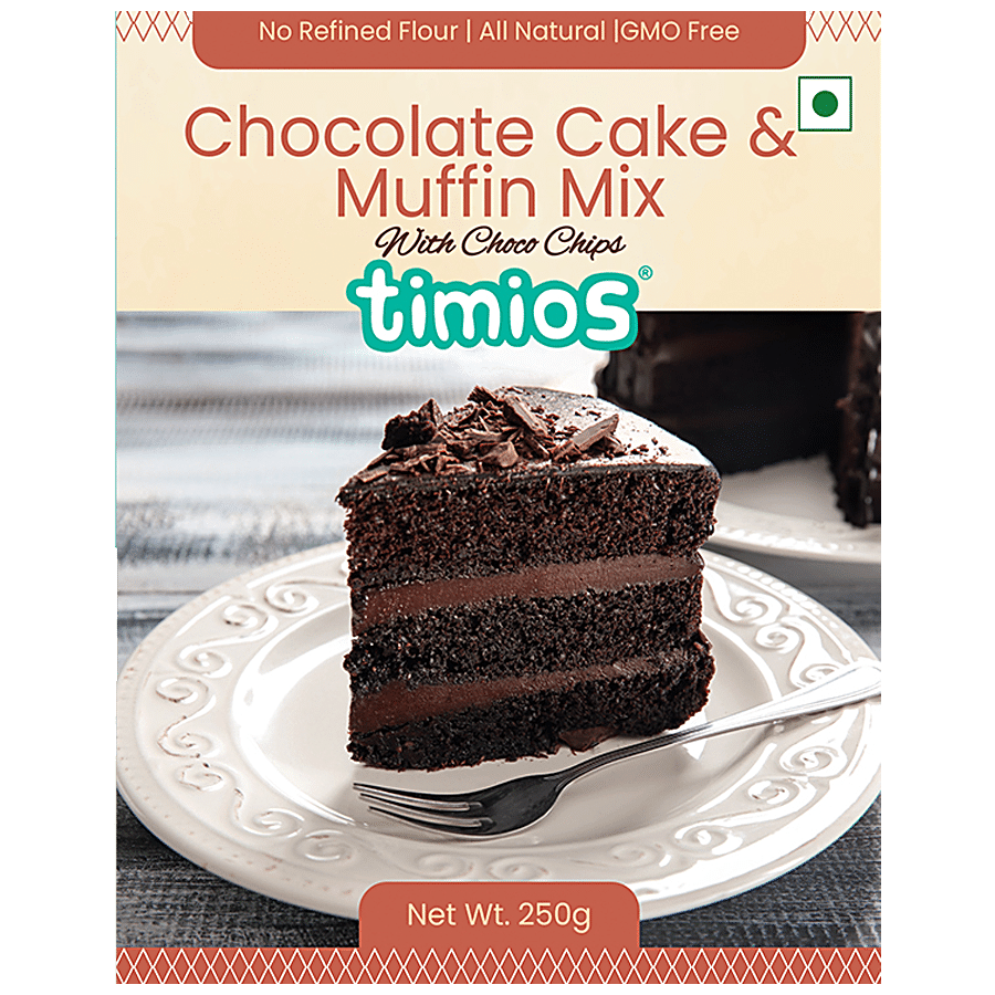 Timios Chocolate Cake & Muffin Mix - Made With Multigrain