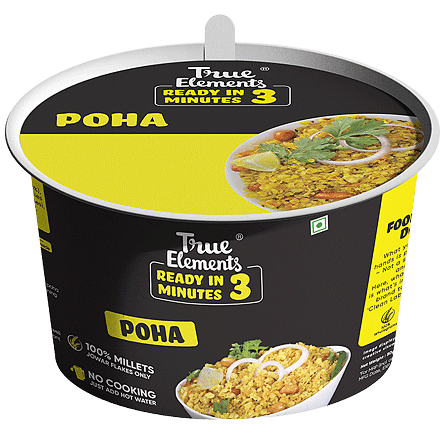 True Elements Jowar Poha