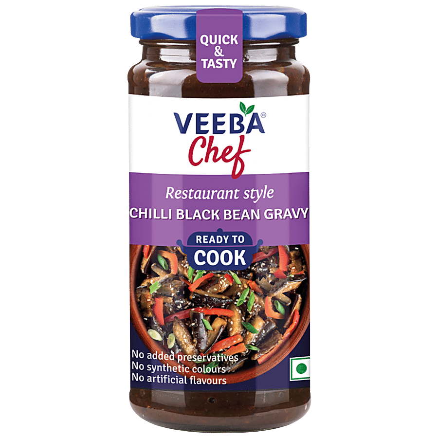 VEEBA Chef Chilli Black Bean Gravy