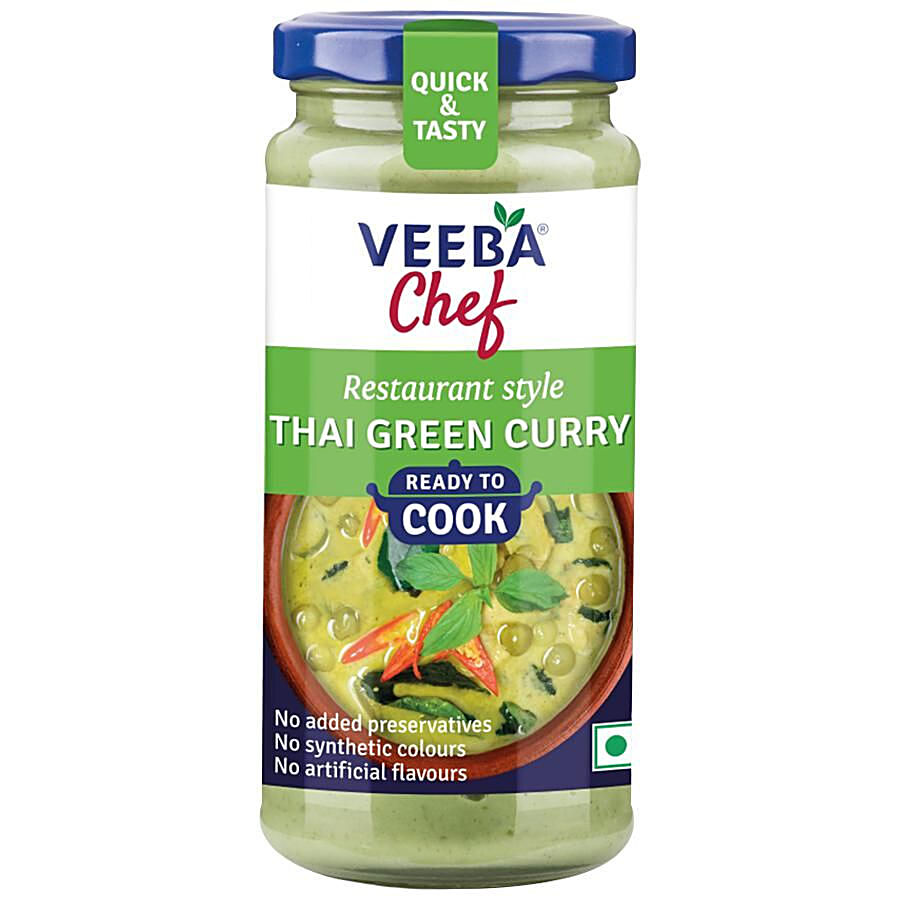 VEEBA Chef Thai Green Curry 240 g + Chef Thai Red Curry 240 g