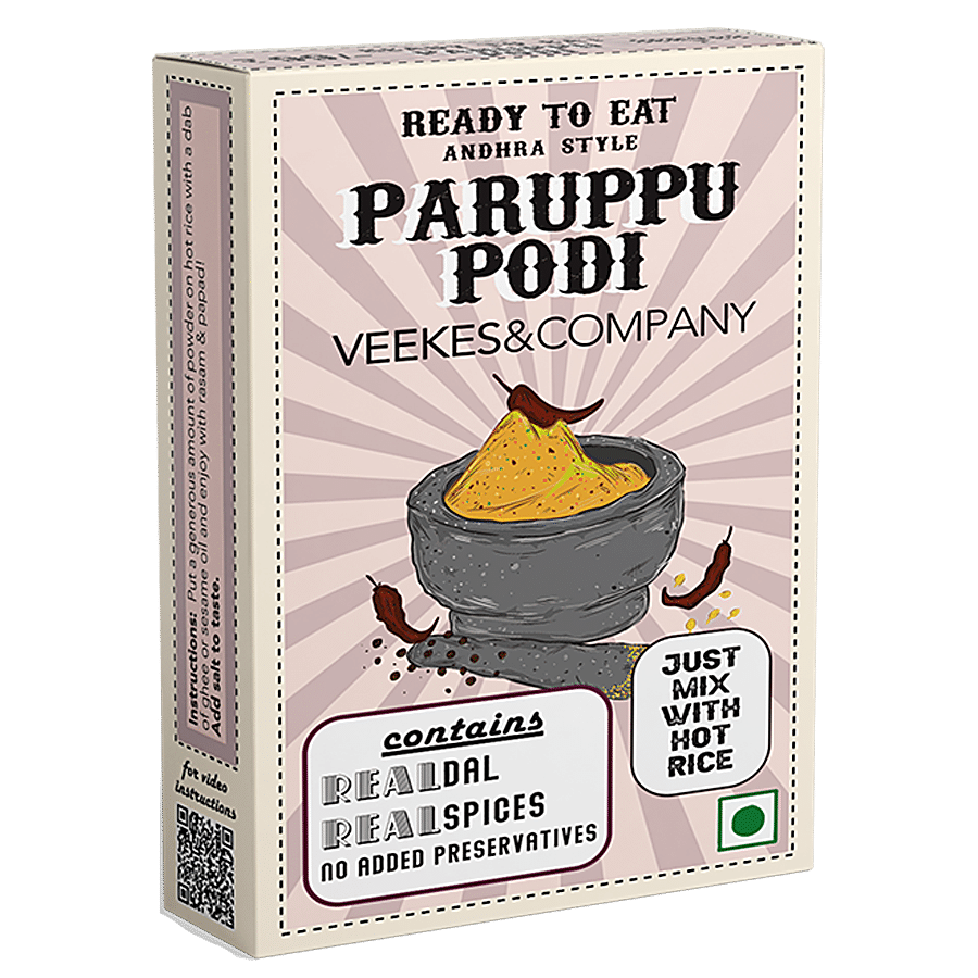 Veekes & Company Paruppu Podi - Andhra Style