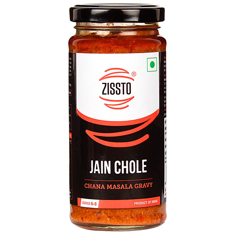 Zissto Jain Chole Masala Sauce