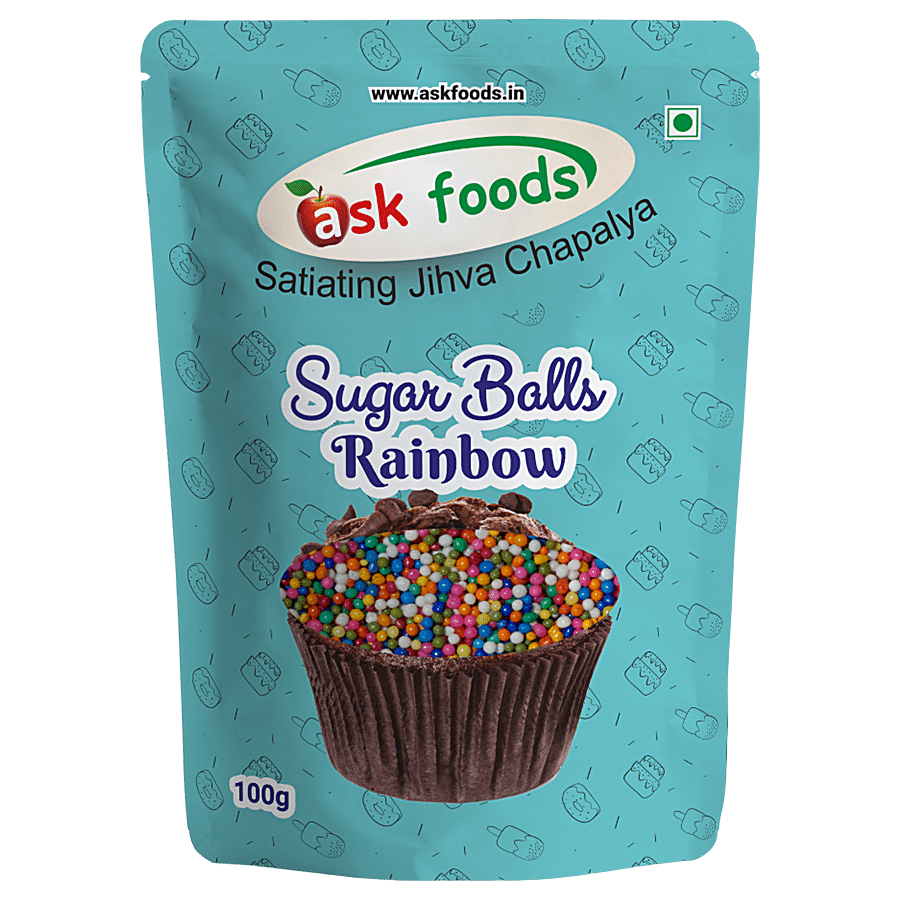 Ask Foods Rainbow Sugar Balls