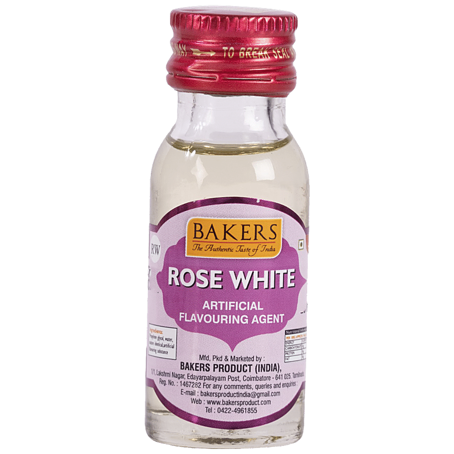 BAKERS Essence Rose White - Artificial Flavoring Agent