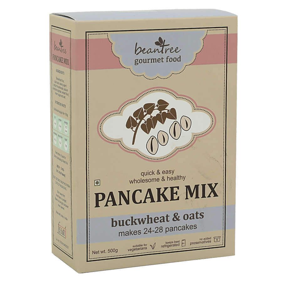 Beantree Pancake Mix - Buckwheat And Oats