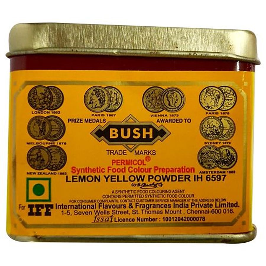 Bush Lemon Yellow Powder