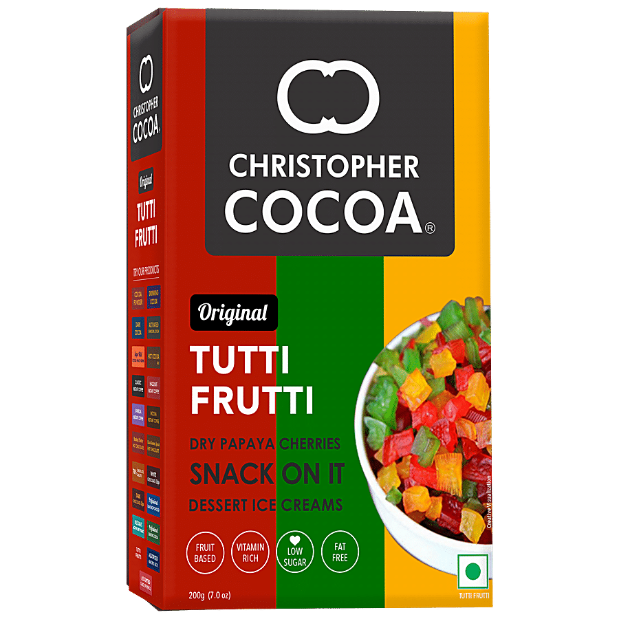 Christopher Cocoa Dry Tutti Frutti Cherries