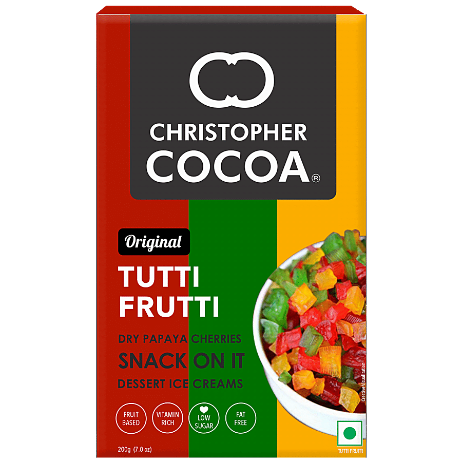 Christopher Cocoa Dry Tutti Frutti Cherries