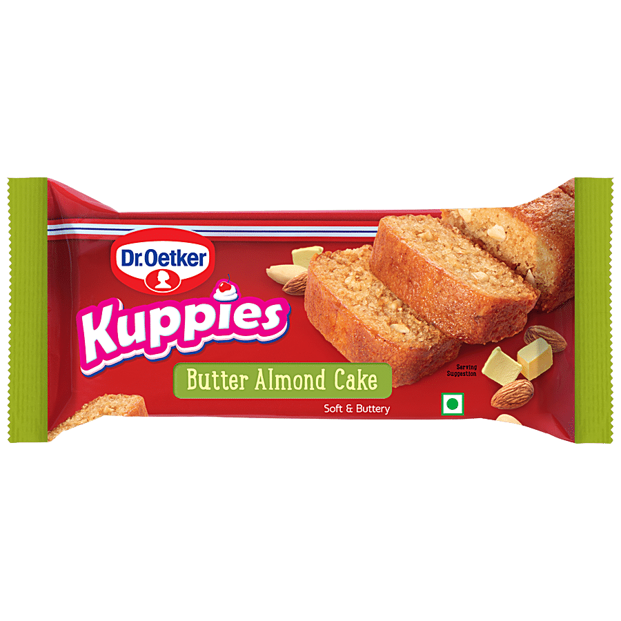 DR.OETKER Kuppies Butter Almond Cake - Rich Flavour