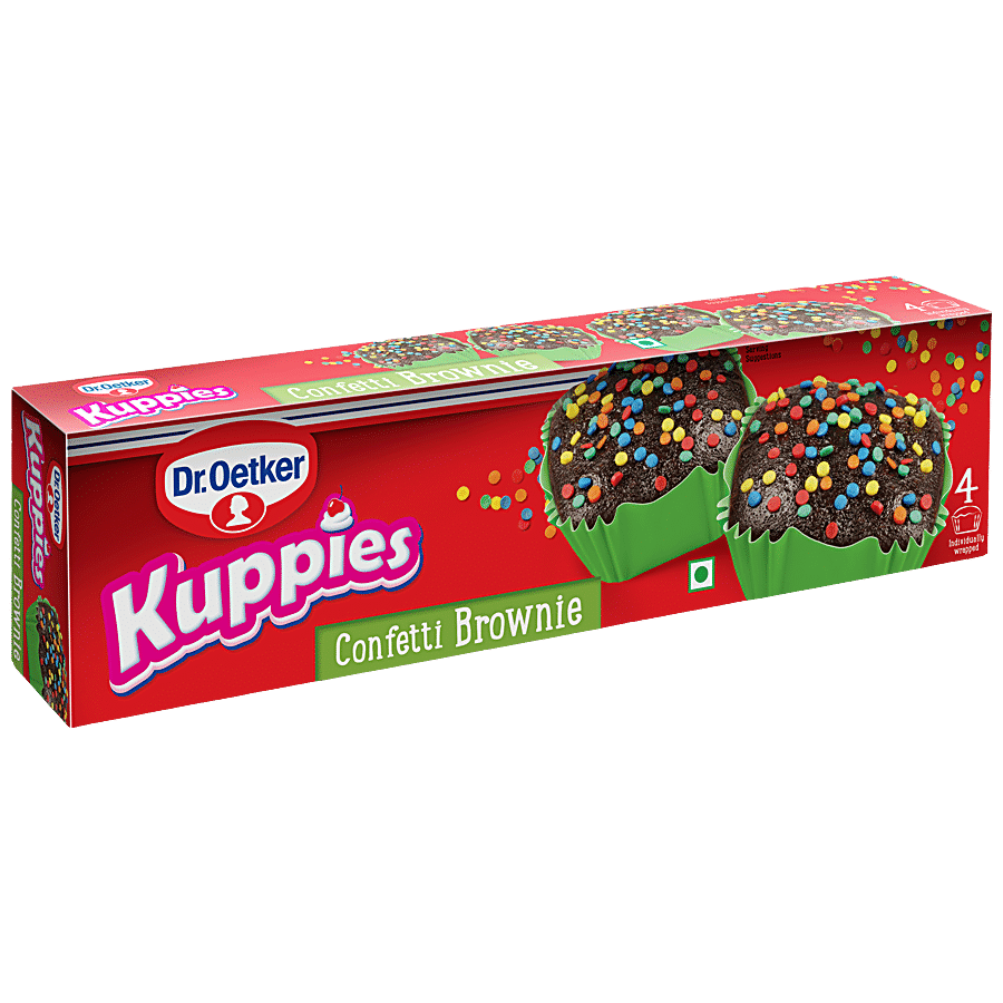 DR.OETKER Kuppies Confetti Brownie - High Quality