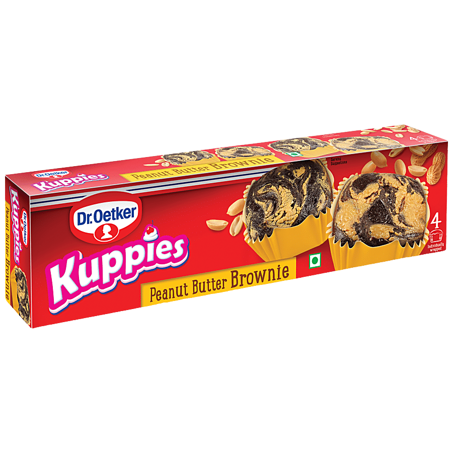 DR.OETKER Kuppies Peanut Butter Brownie - High Quality