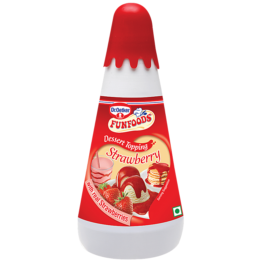 Dr. Oetker Dessert Topping - Strawberry