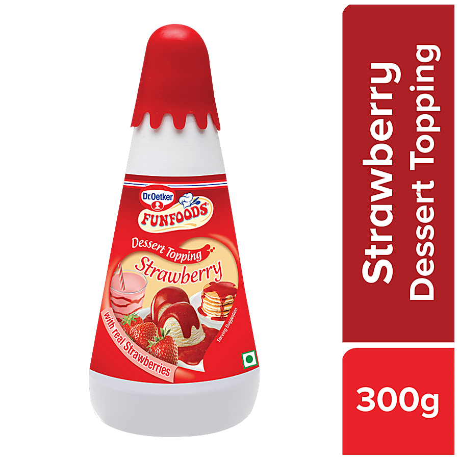 Dr. Oetker Dessert Topping - Strawberry