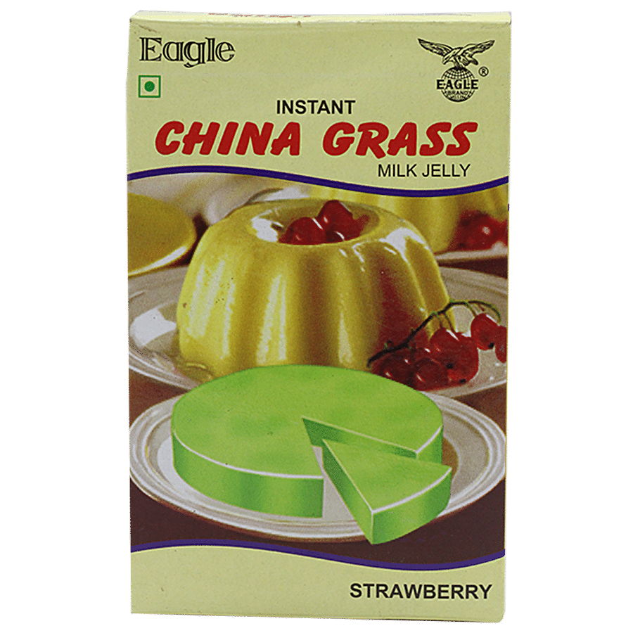 Eagle Instant China Grass Milk Jelly - Strawberry