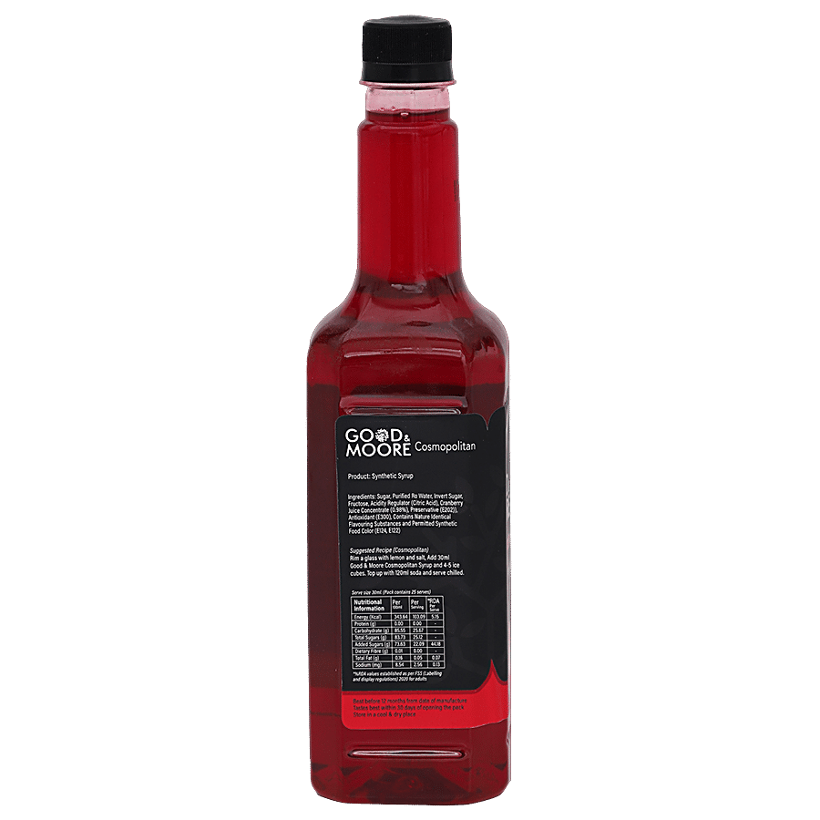 GOOD & MOORE Cosmopolitan Syrup