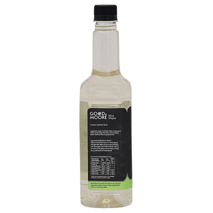 GOOD & MOORE Mint Mojito Syrup