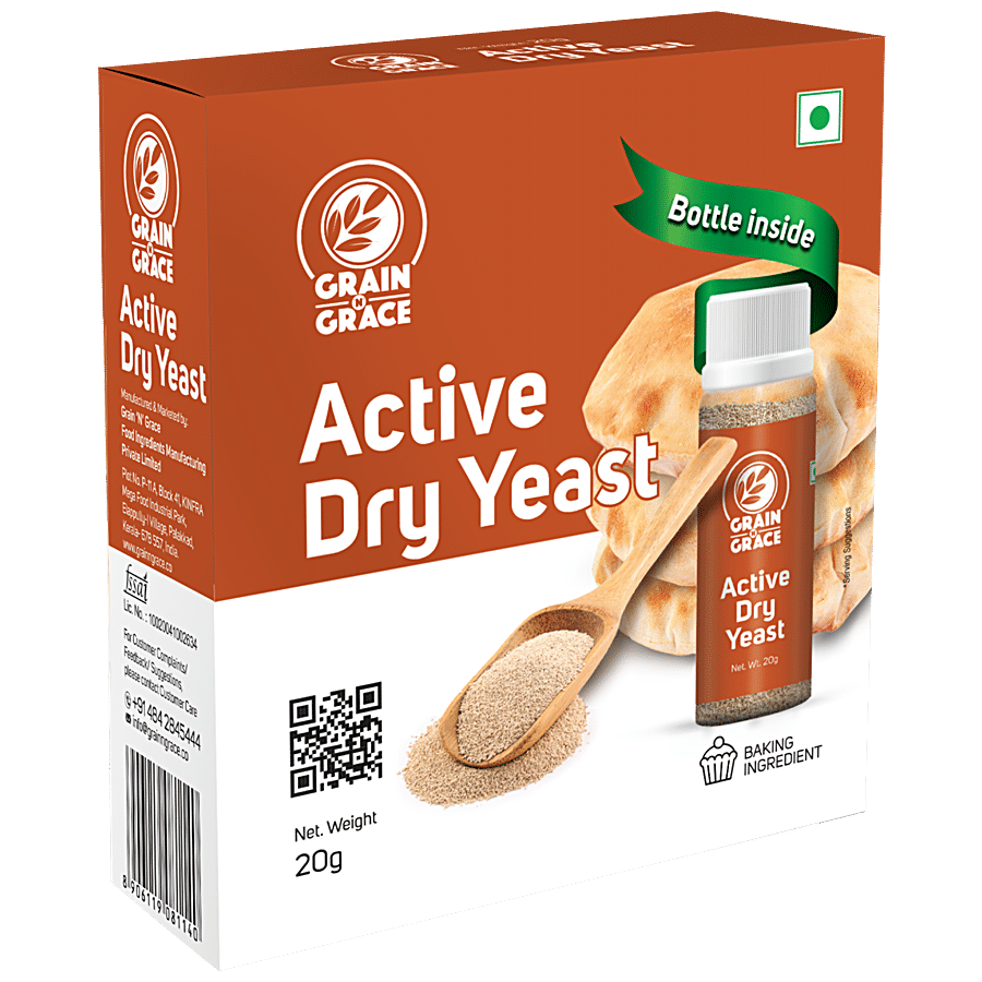 Grain N Grace  Active Dry Yeast - For Pizza