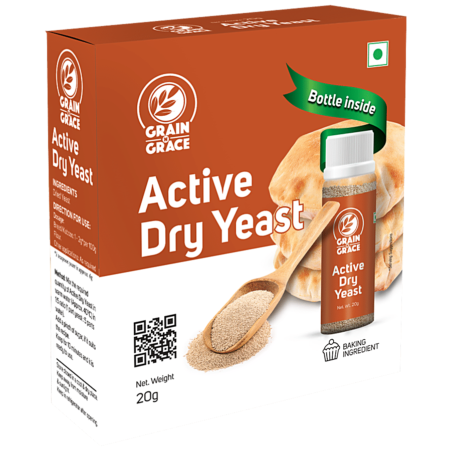 Grain N Grace  Active Dry Yeast - For Pizza