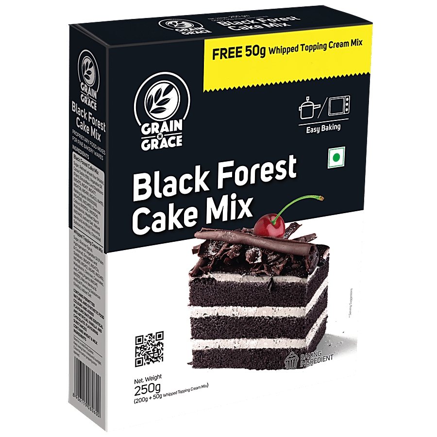 Grain N Grace  Black Forest Cake Mix - Rich