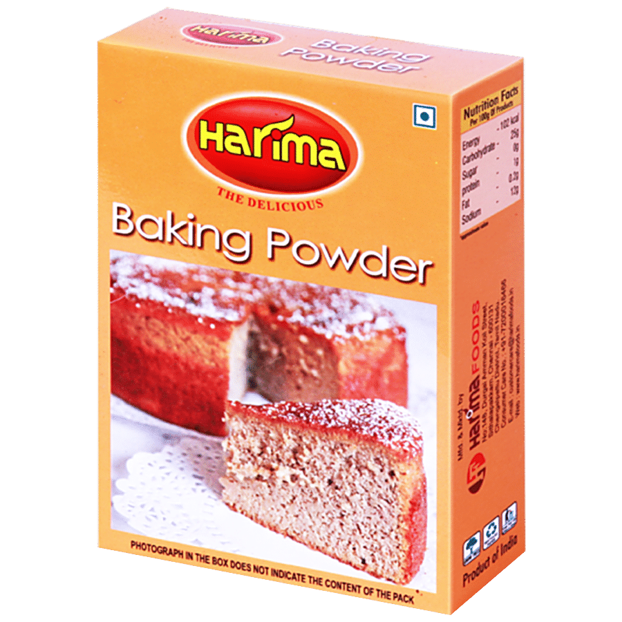 HARIMA  Baking Powder For Cakes & Pastries - Fine White