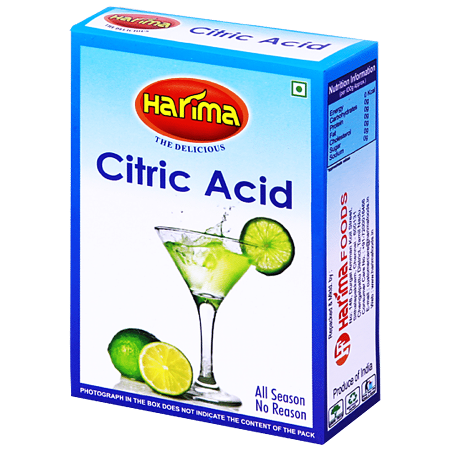 HARIMA  Citric Acid - Preservatives & Enhances Flavour