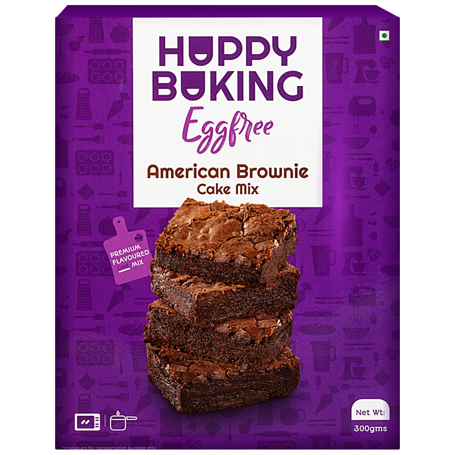 Happy Baking American Brownie Cake Mix - Premium