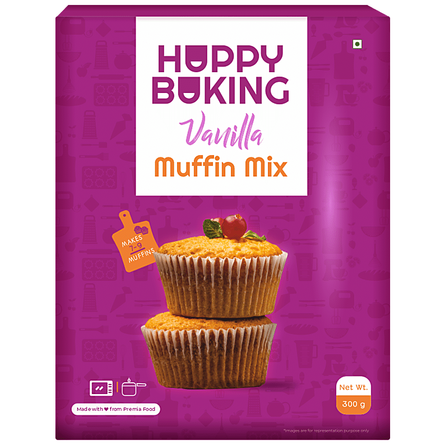 Happy Baking Muffin Vanilla Mix - Premium