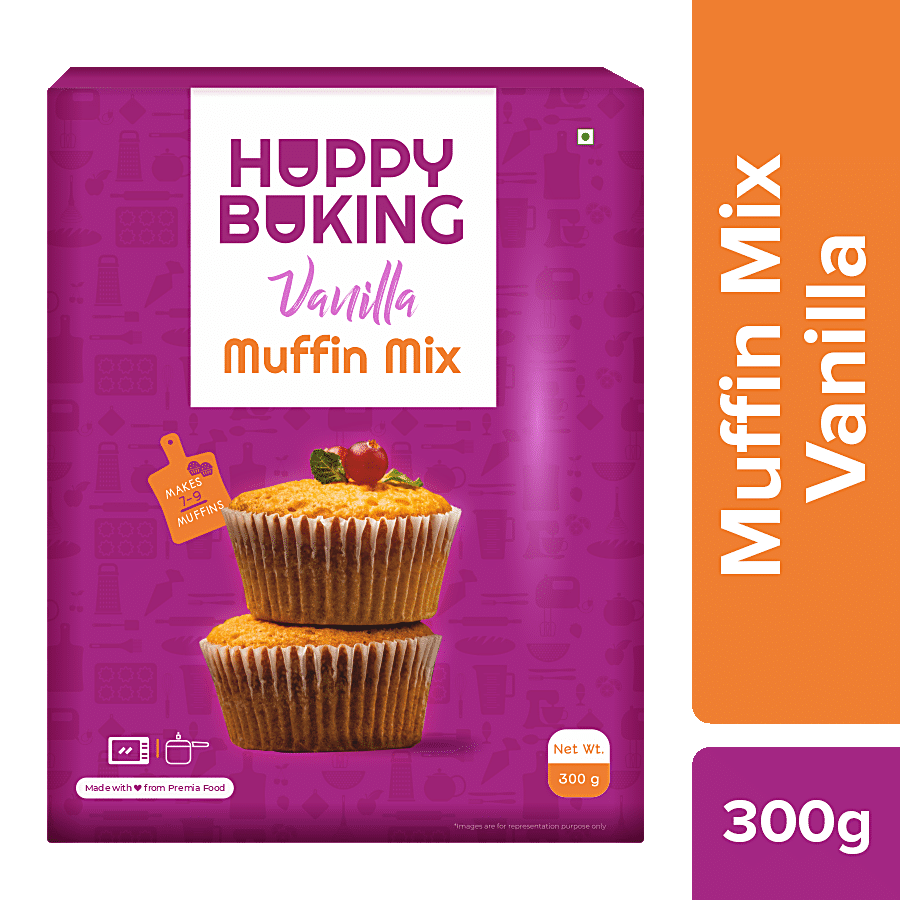 Happy Baking Muffin Vanilla Mix - Premium