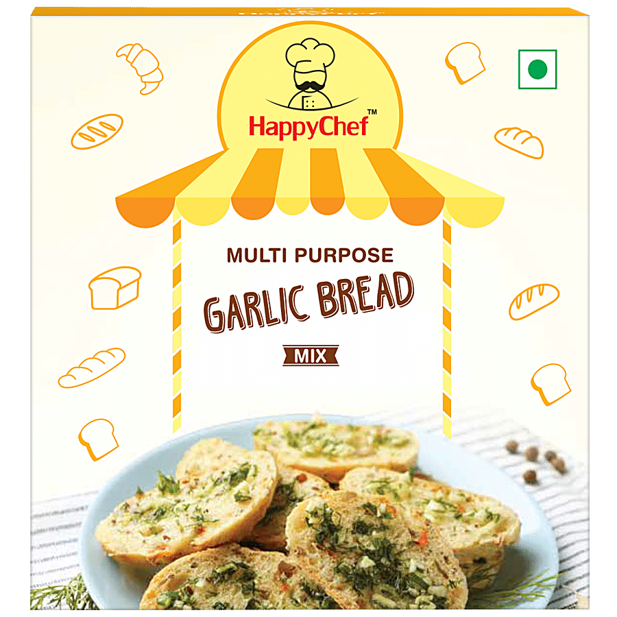 HappyChef Multi Purpose Garlic Bread Mix - Quick & Easy