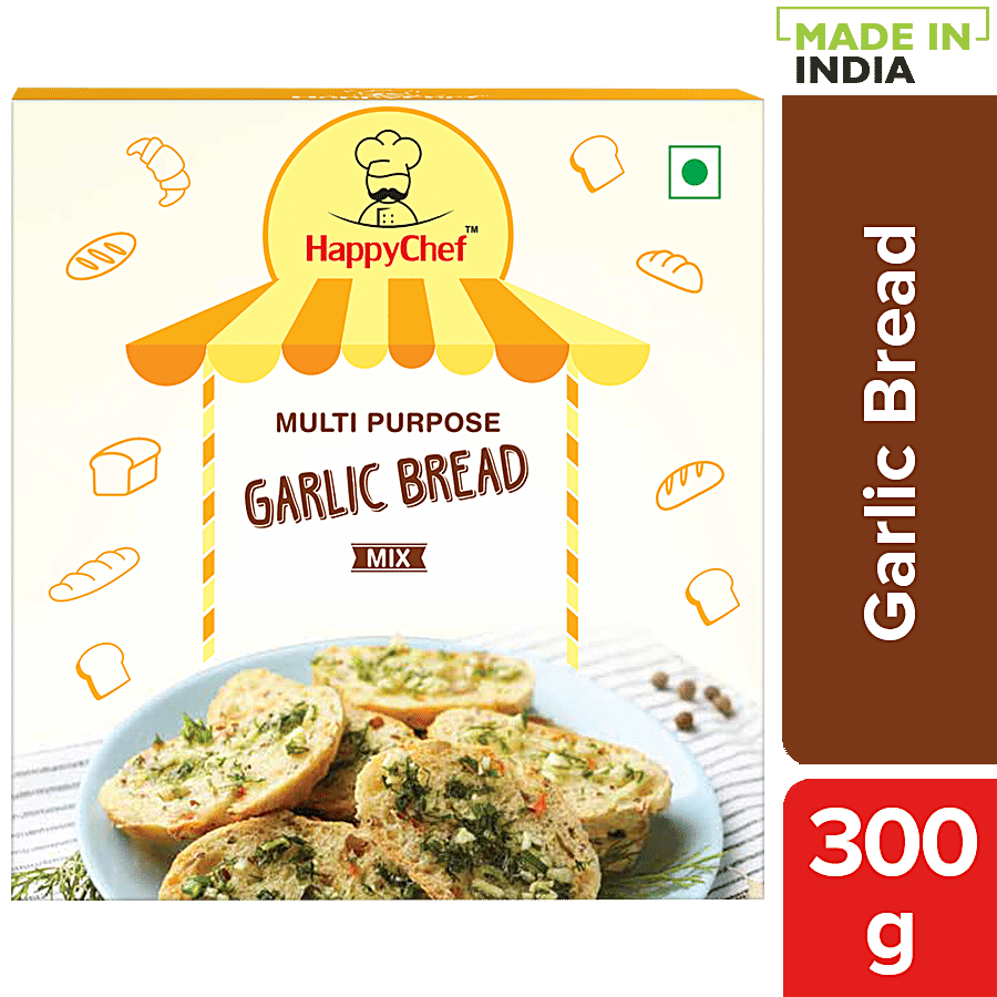 HappyChef Multi Purpose Garlic Bread Mix - Quick & Easy