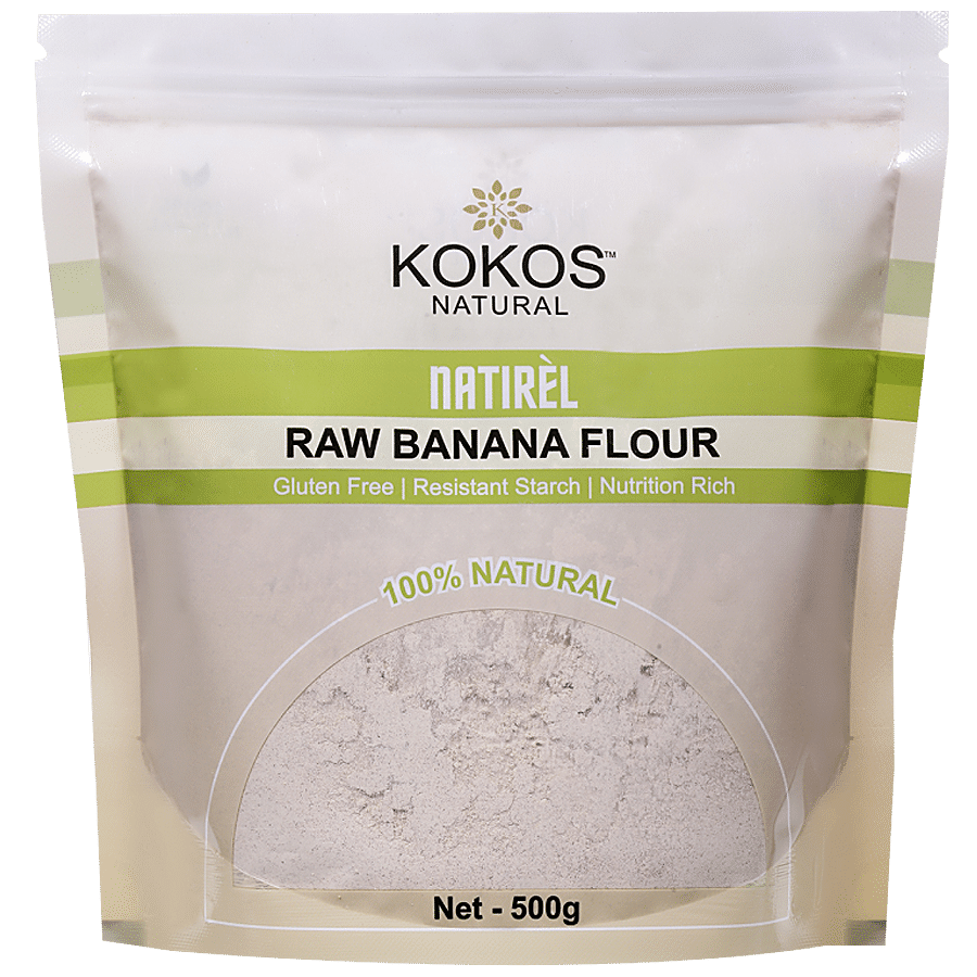 Kokos Natural Natirel Raw Banana Flour