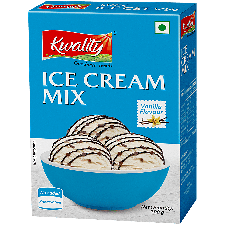 Kwality Ice Cream Mix - Vanilla Flavour