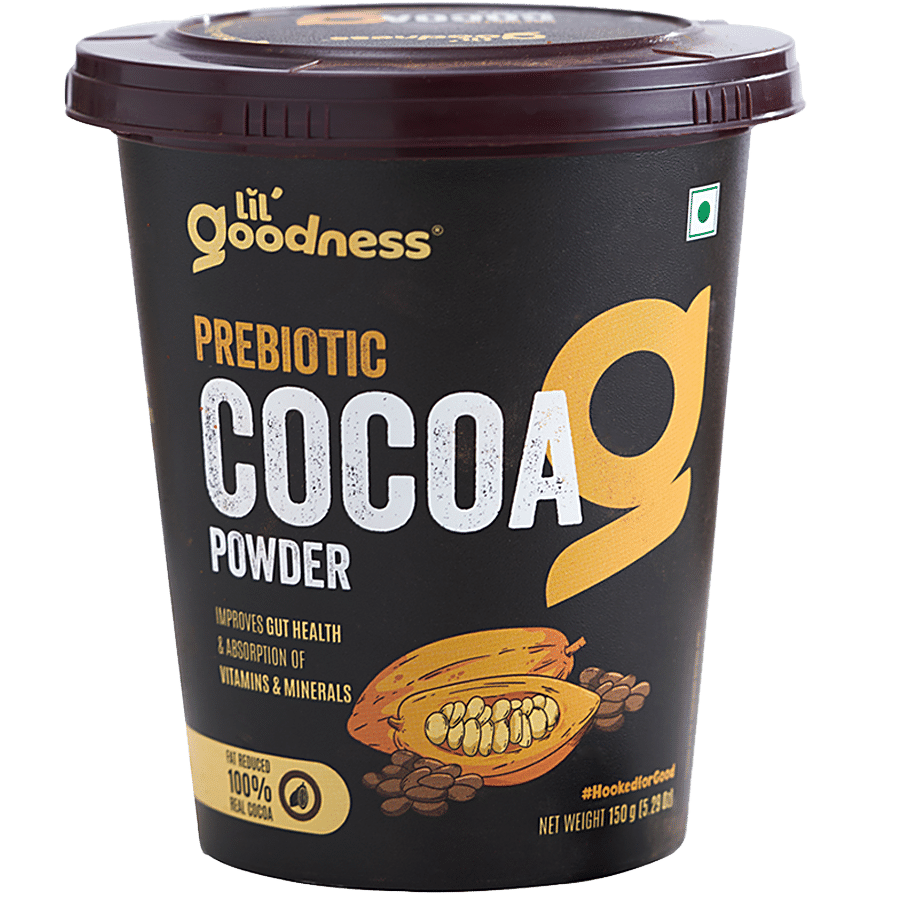 LiL'Goodness Prebiotic Cocoa Powder - Improves Gut Health