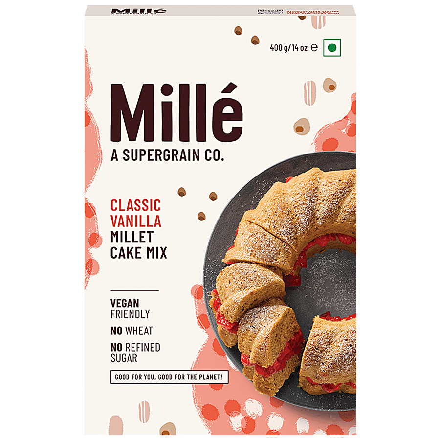 Mille Classic Vanilla Millet Cake Mix - No Wheat