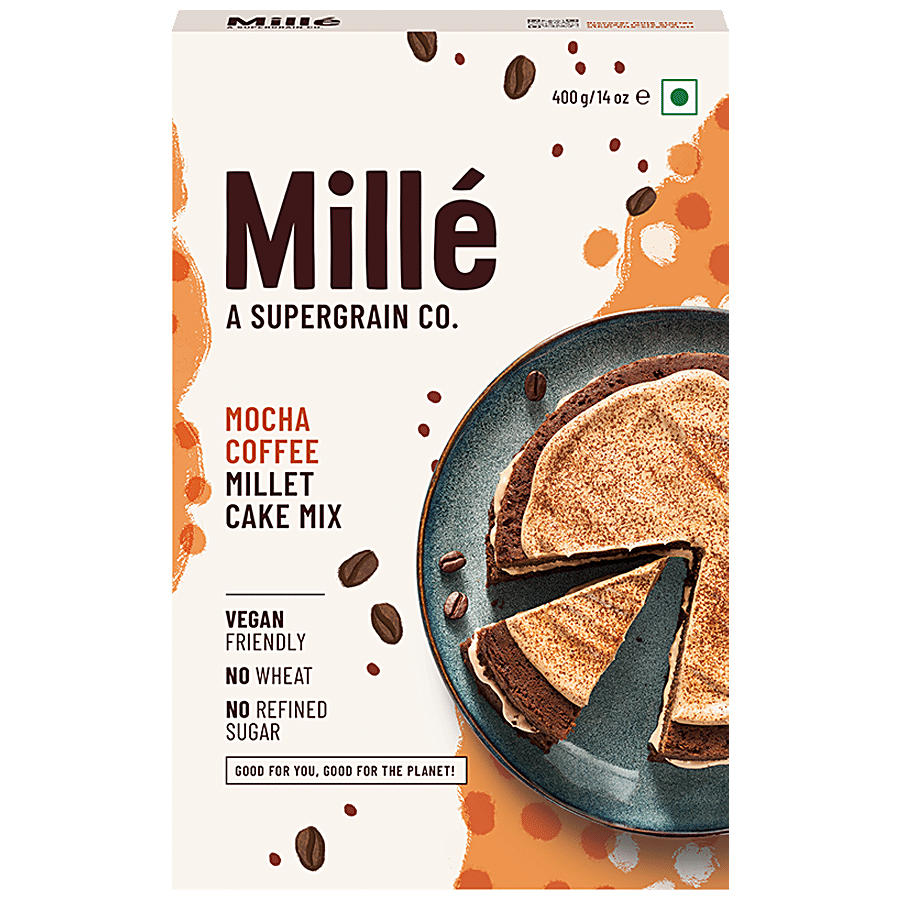 Mille Mocha Coffee Millet Cake Mix - No Wheat