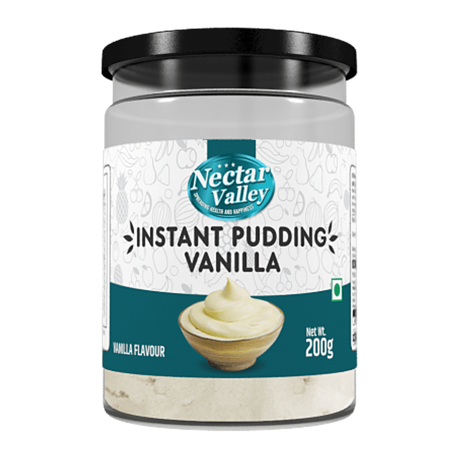 Nectar Valley Vanilla Instant Pudding Quick Creamy Desert