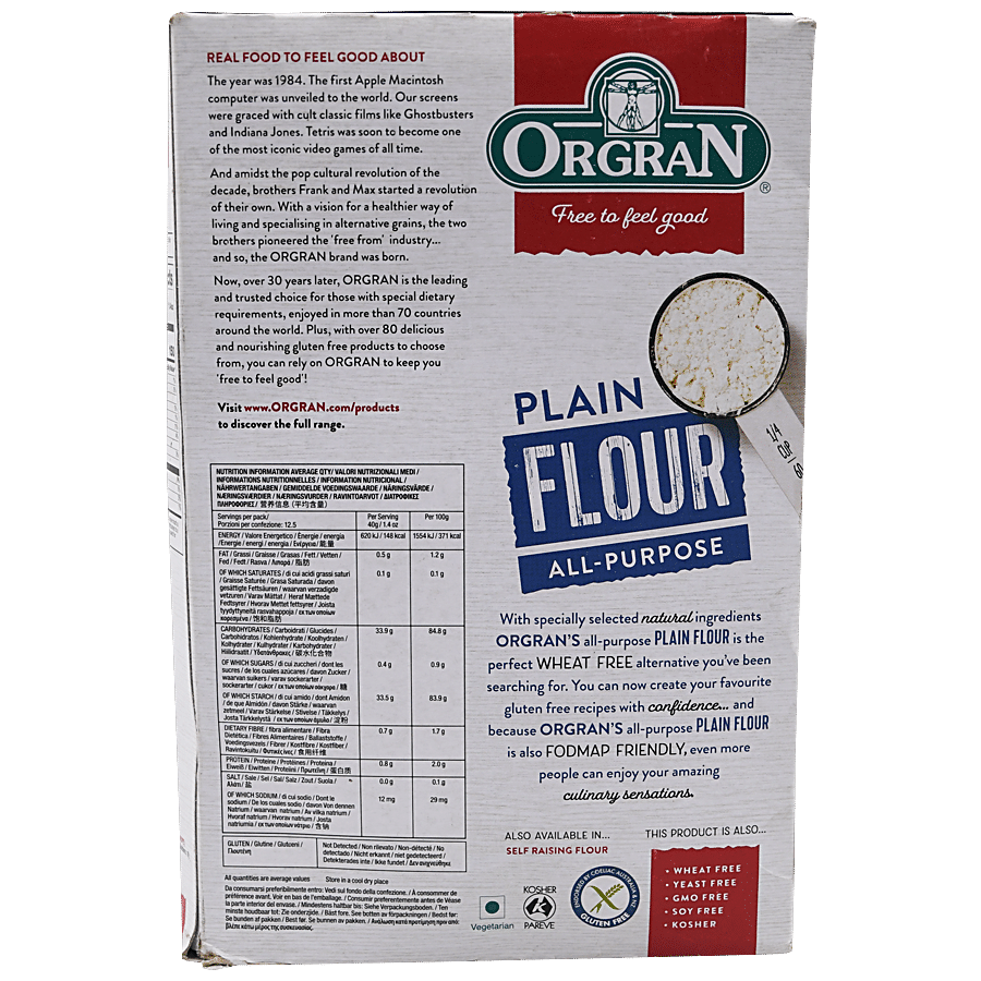 Orgran Plain Flour - All Purpose