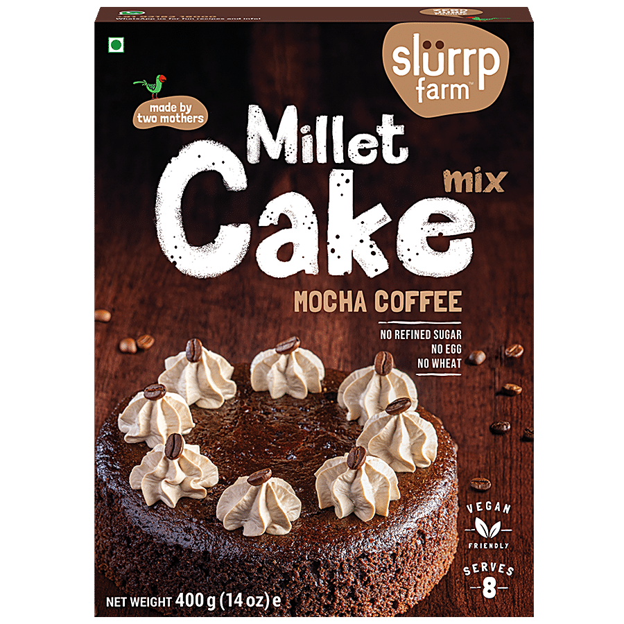 Slurrp Farm Multi Grain Coffee Cake Mix - Wheat & Maida Free