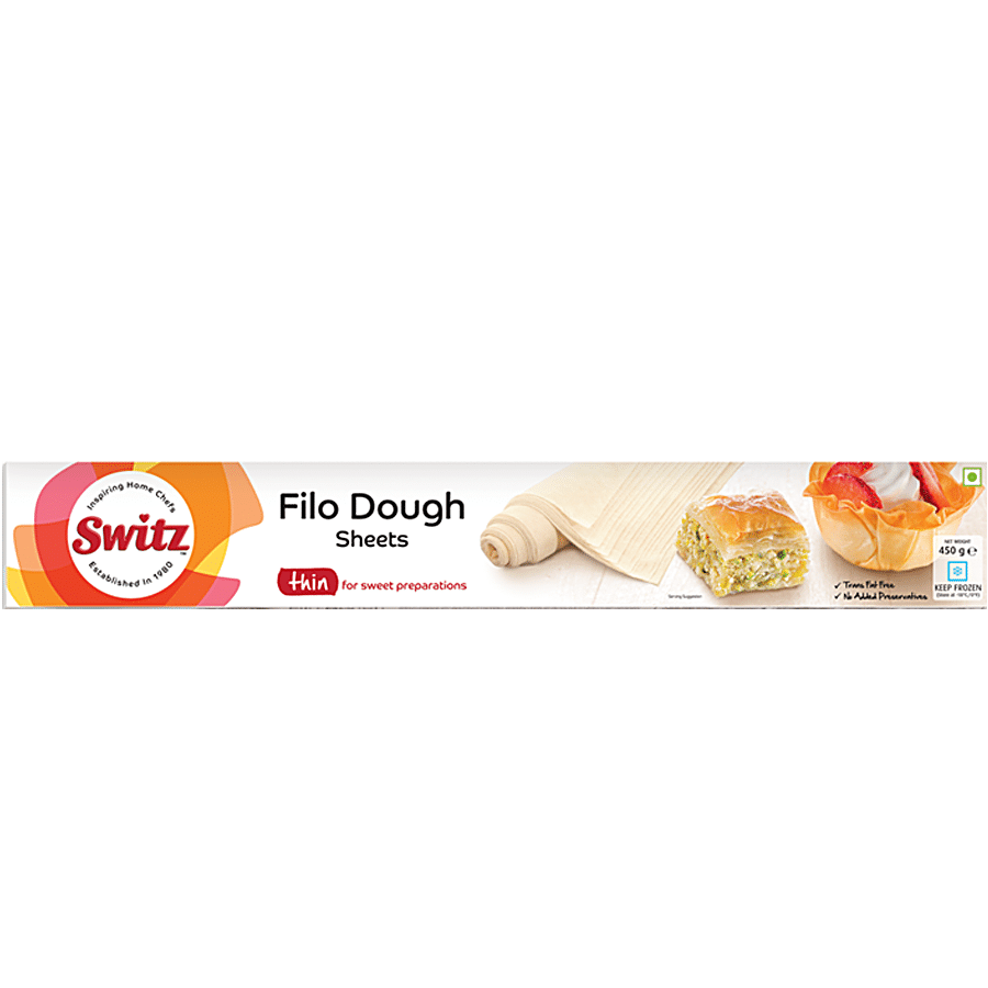 Switz Filo Pastry Sheets - Thin