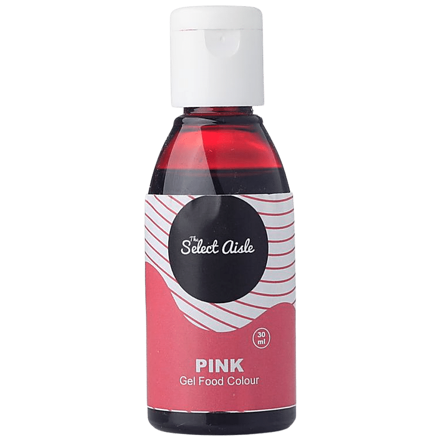 The Select Aisle Gel Food Colour - Pink