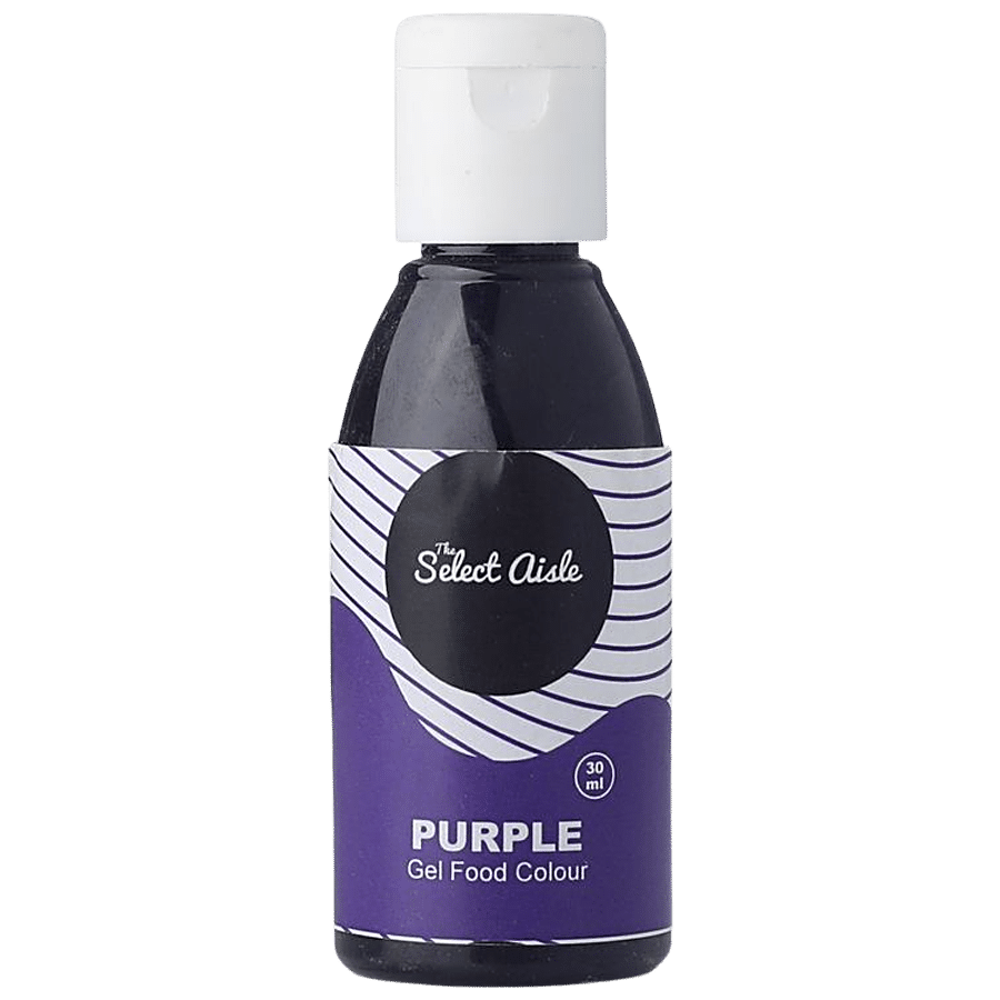 The Select Aisle Gel Food Colour - Purple