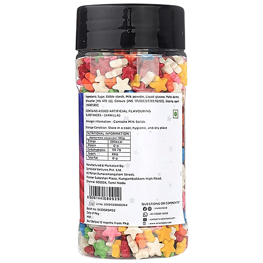 The Select Aisle Rainbow Star Sprinkles - Sweet