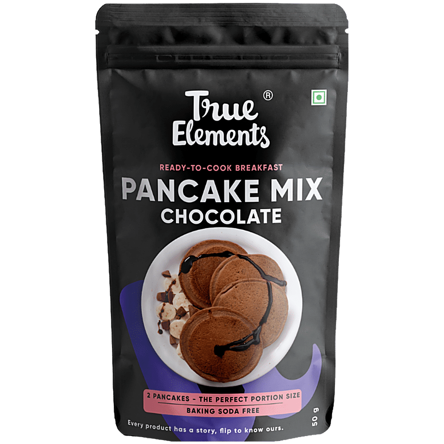 True Elements Chocolate Pancake Mix - Ready To Cook Breakfast