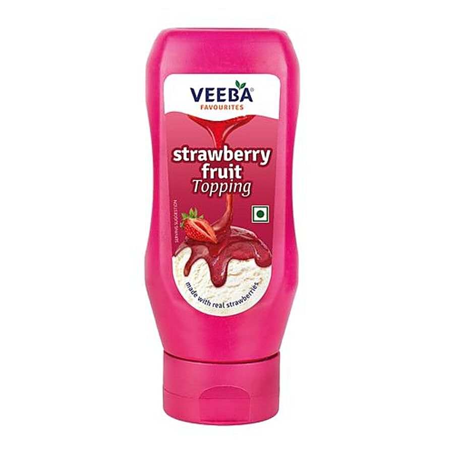 VEEBA Strawberry Fruit Topping