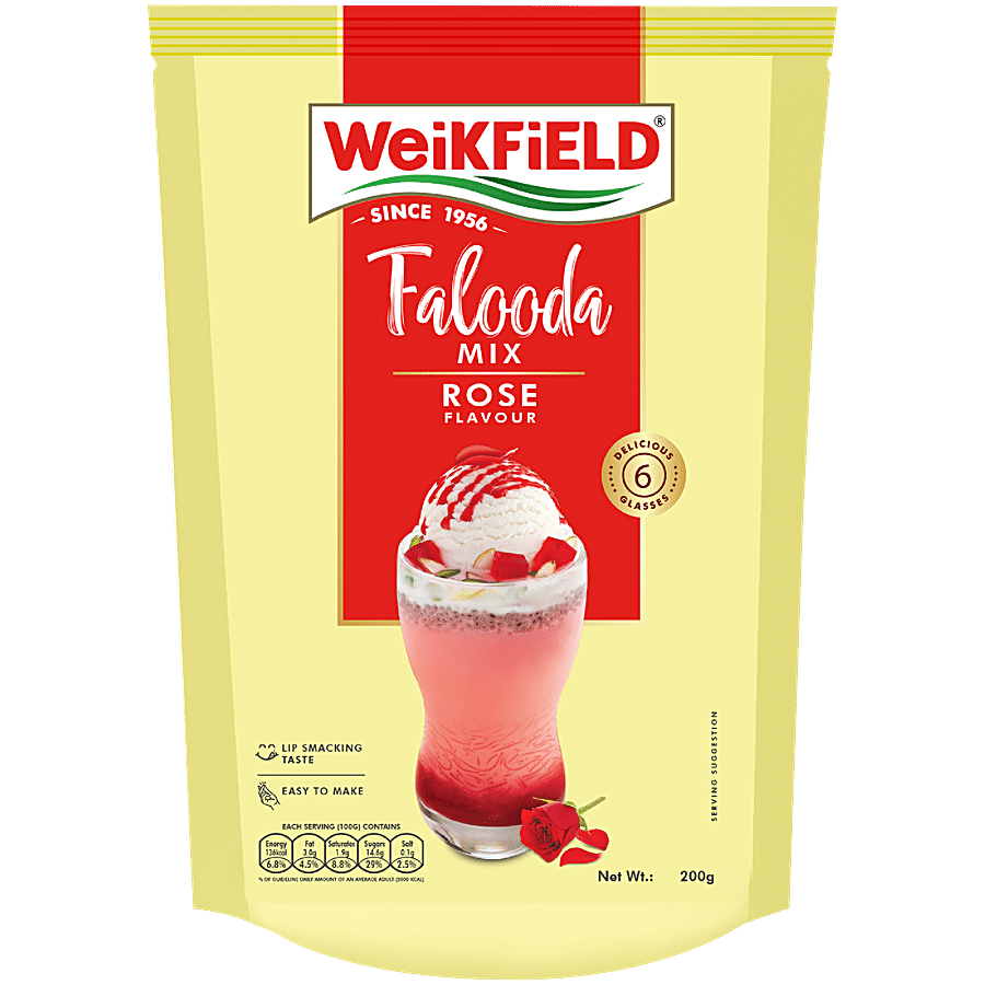 Weikfield Falooda Mix - Rose Mix