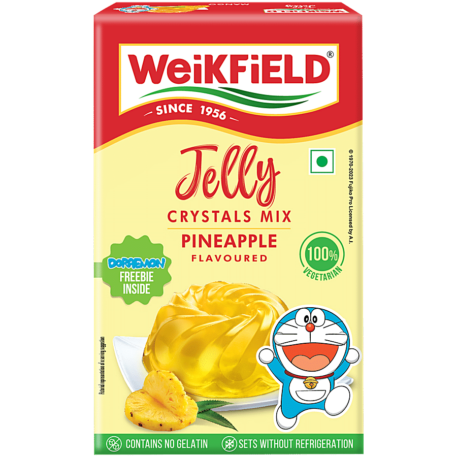 Weikfield Jelly Crystals - Delicious Pineapple Flavour