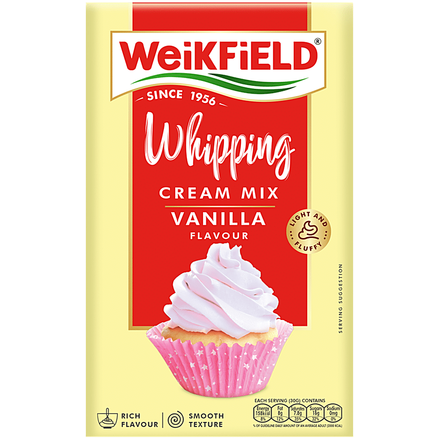 Weikfield Whipping Cream Mix - Vanilla Flavour